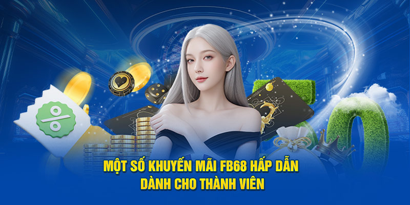 Một số khuyến mãi FB68 hấp dẫn dành cho thành viên